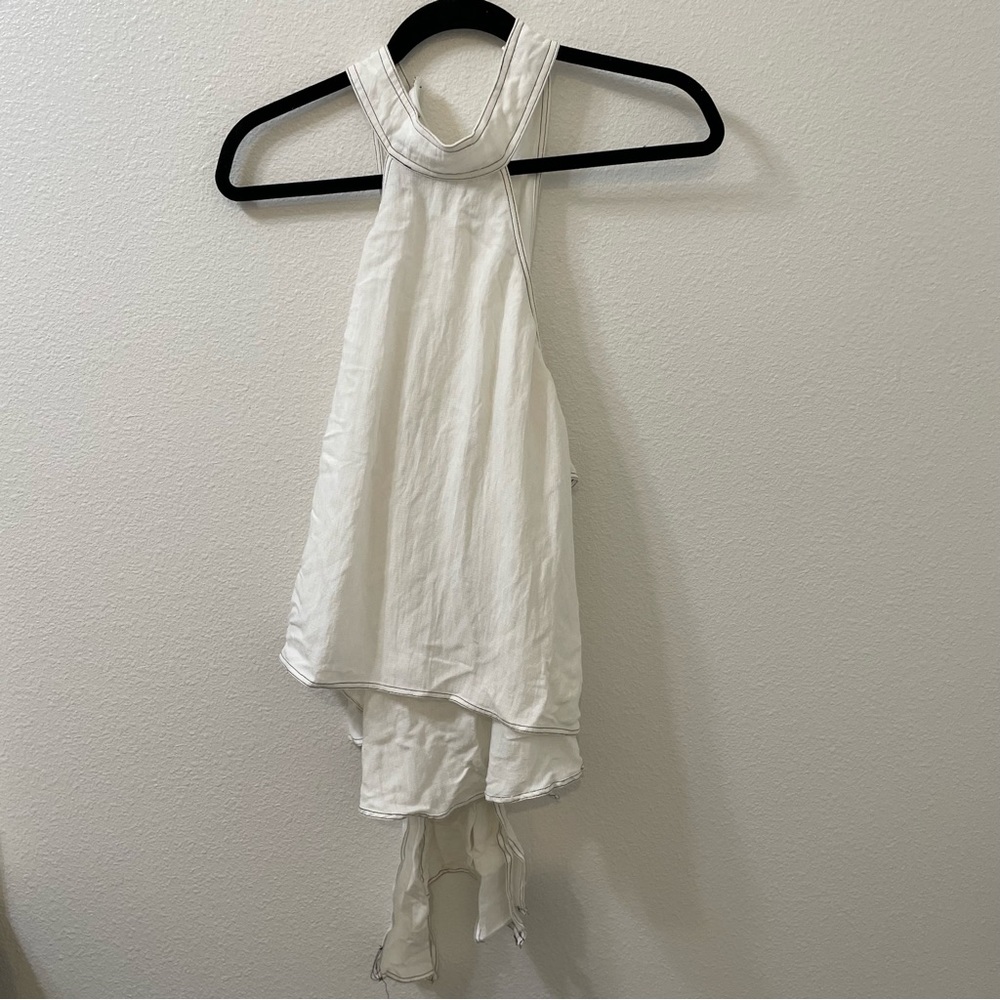 Just in tank top white medium